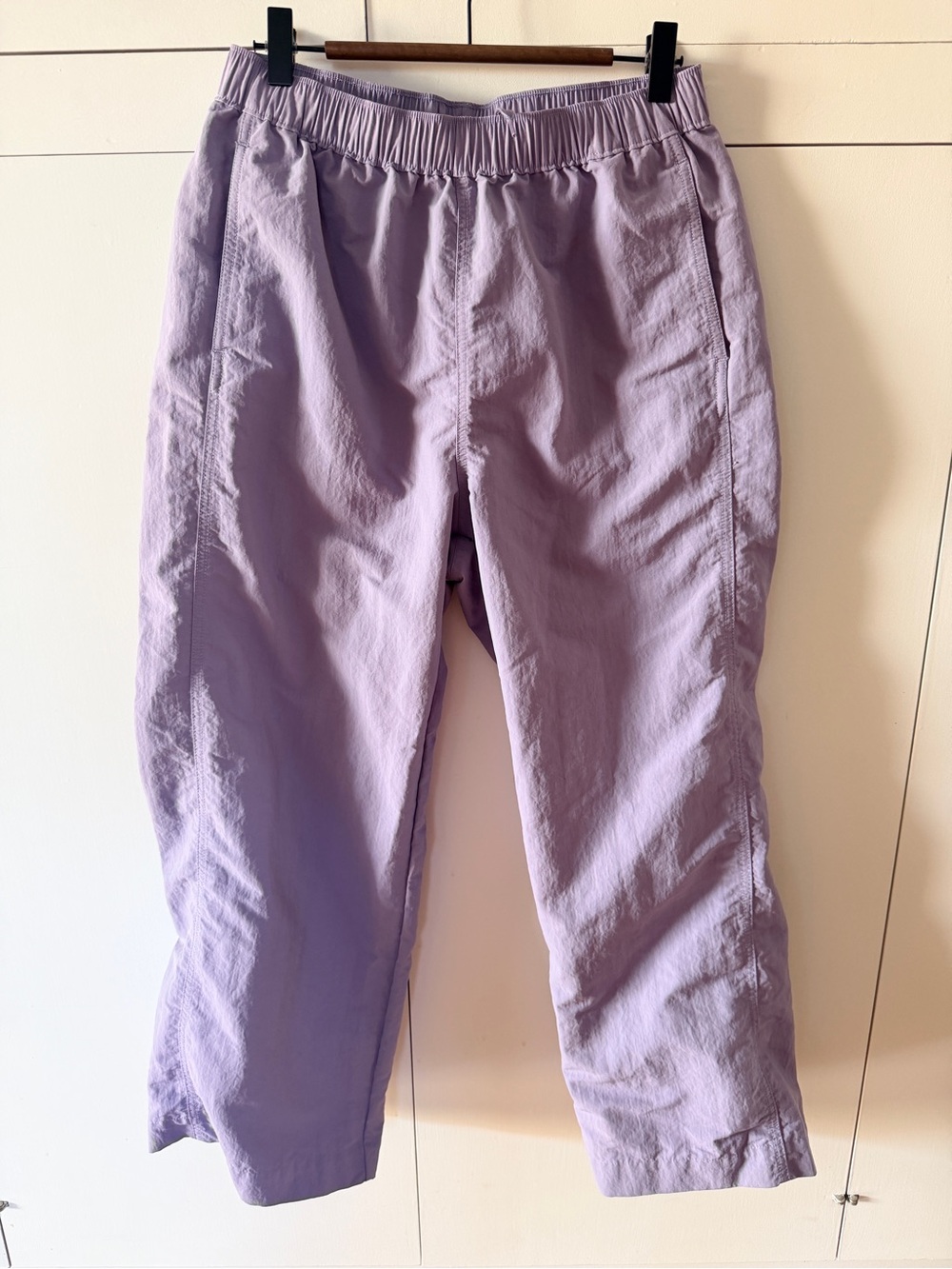 Patagonia Women's Light Lavender Athletic Pants with Drawstring